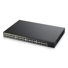 Zyxel GS1900-48HPv2 Switch: High-Performance 48-Port Gigabit PoE Solution for Your Network Needs!
